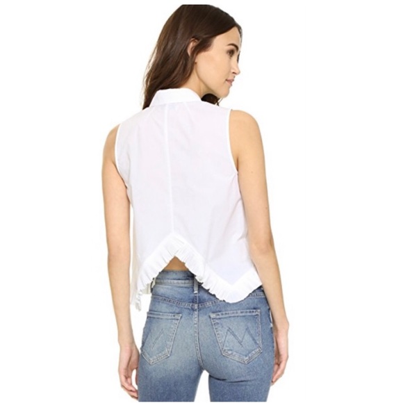 Madewell Tops - MADEWELL - Pagoda Button down Top White, Large